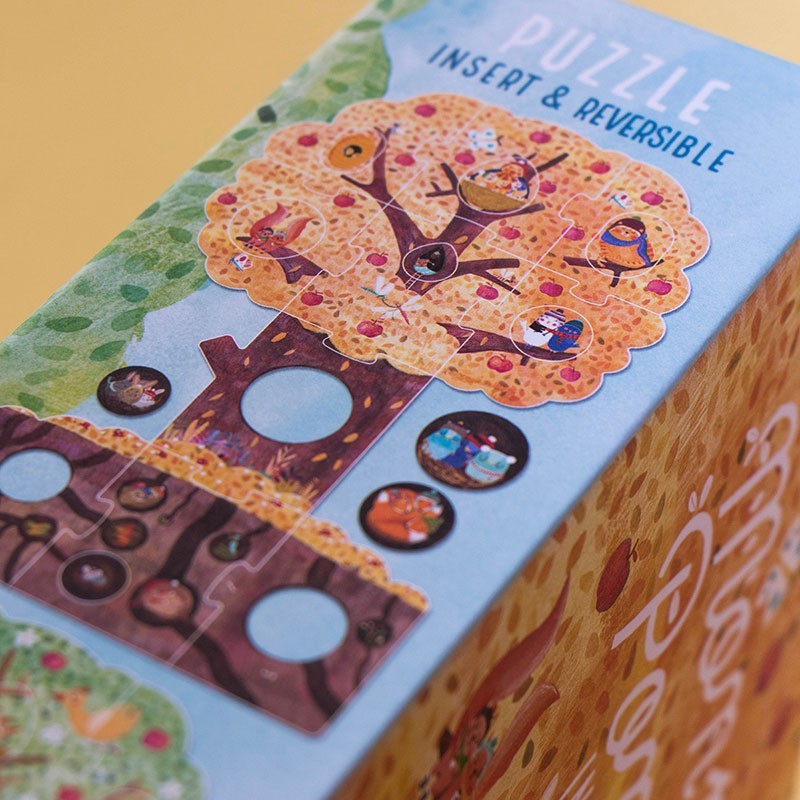 reversible and shape puzzle